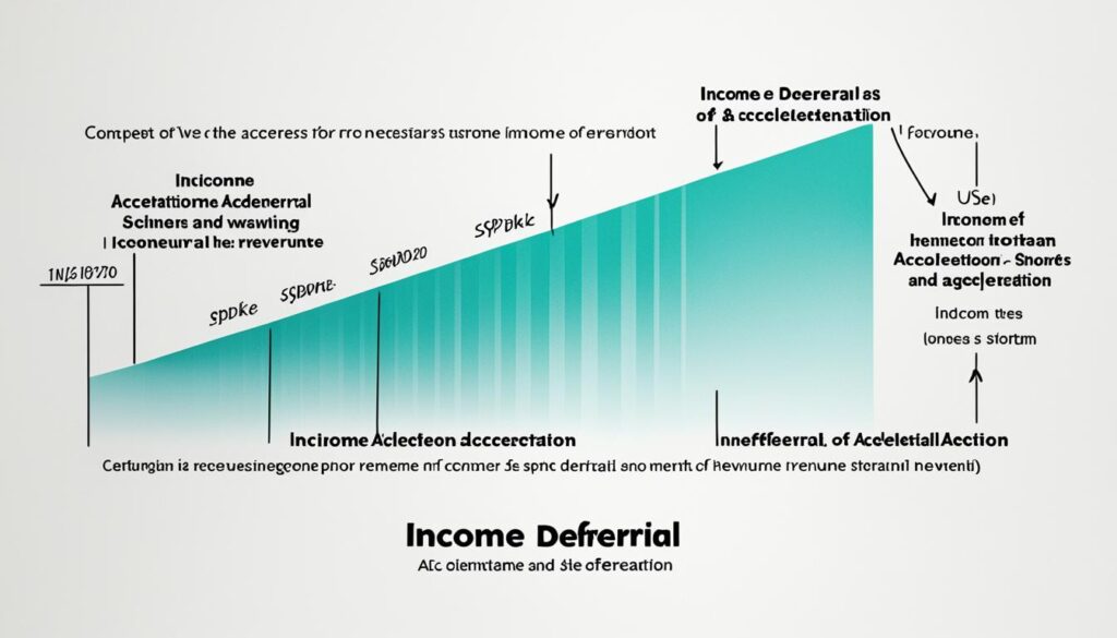 income deferral and acceleration