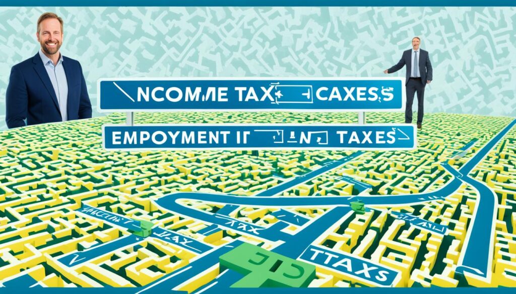 income tax and employment taxes